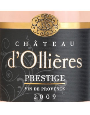 奥利耶古堡–珍藏桃红 Chateau d'Ollieres–Rose Prestige 