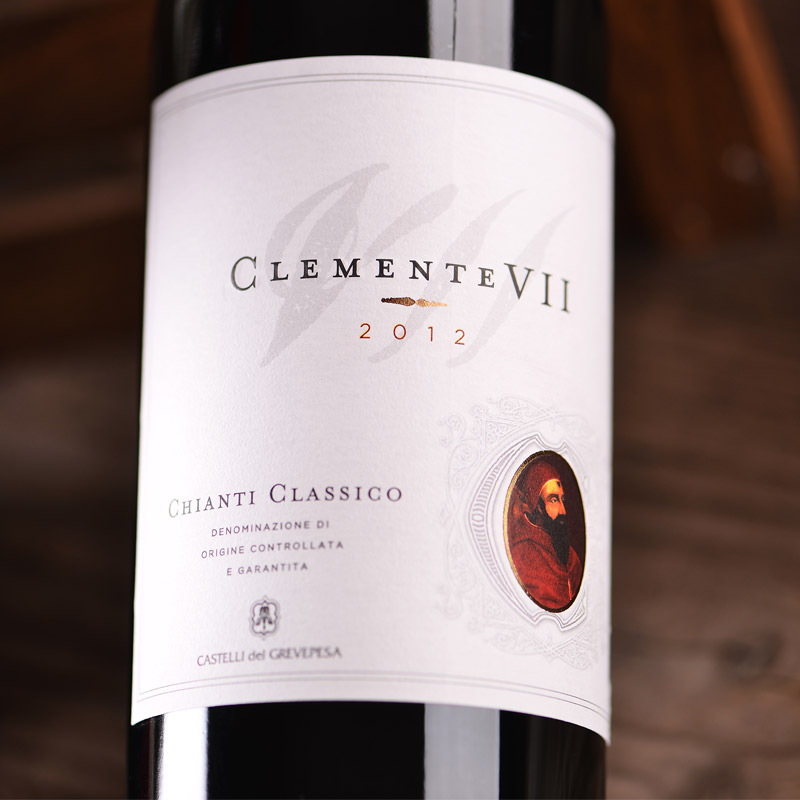 克莱门特七级经典基安蒂干红葡萄酒Castelli del Grevepesa Clemente VII CHIANTI Classico 